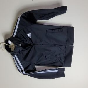 Youth Kids Adidas Track Jacket Black